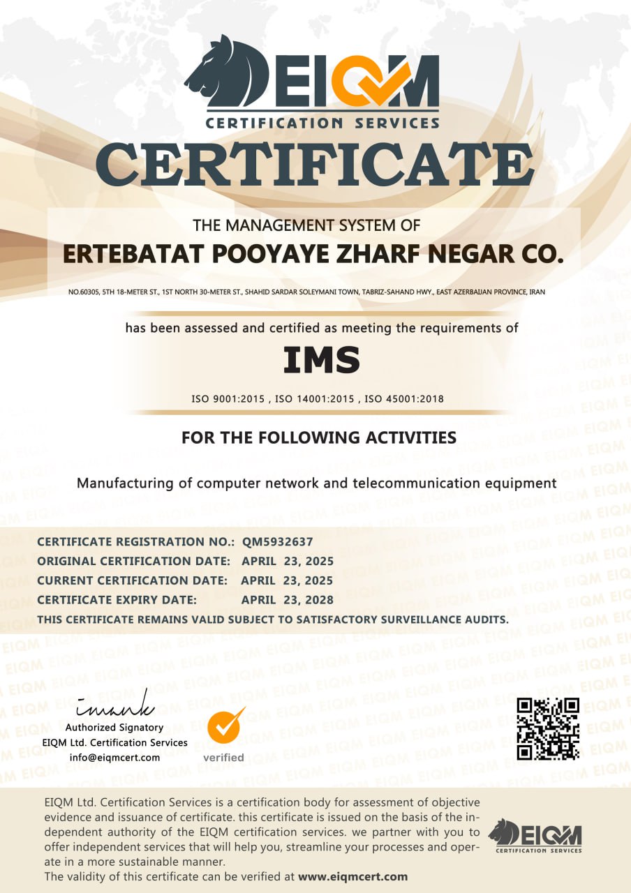  IMS (سیستم مدیریت یکپارچه) 