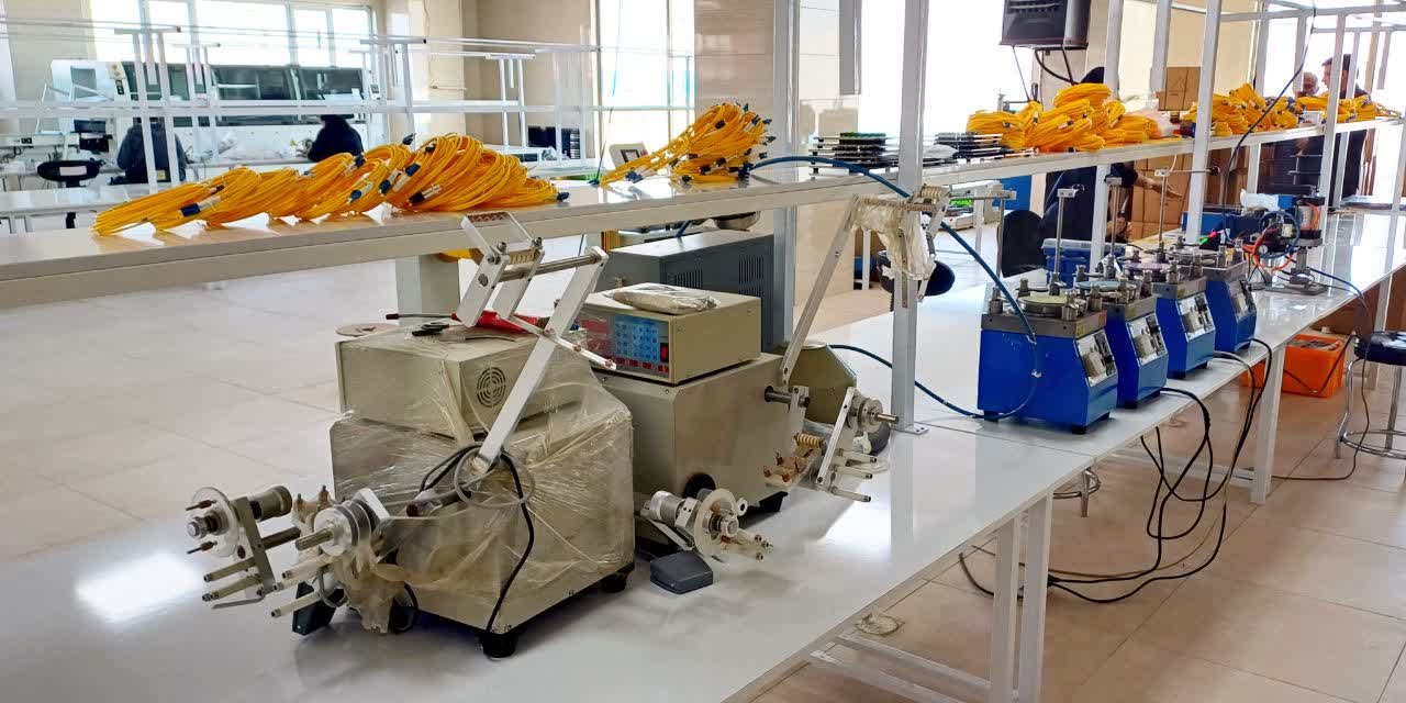 خط تولید سوکت فیبرنوری 